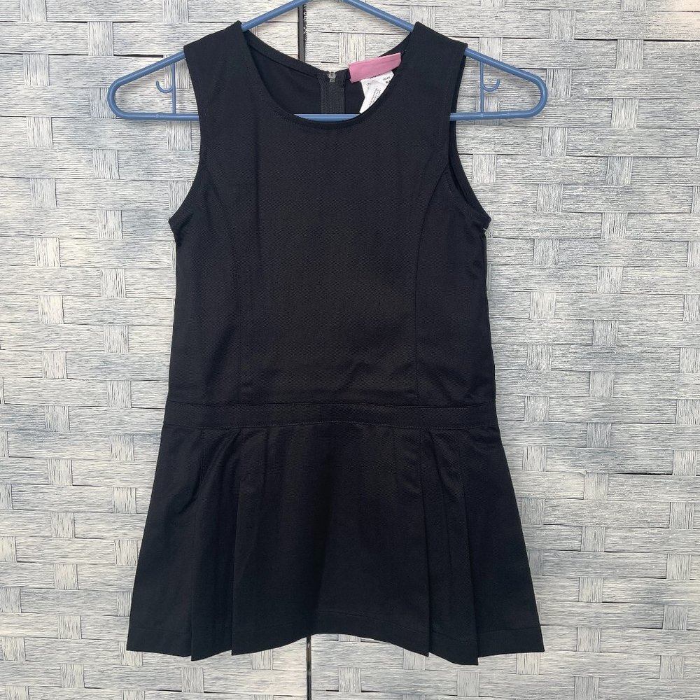 Classroom Uniforms School Dress 6 Kids Black Sleeveless Pleated‎